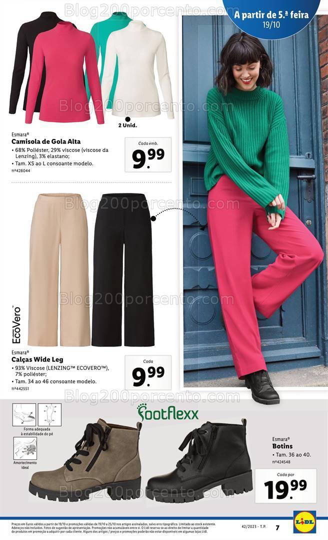 Antevisão Folheto LIDL Bazar Promoções de 19 a 25 outubro