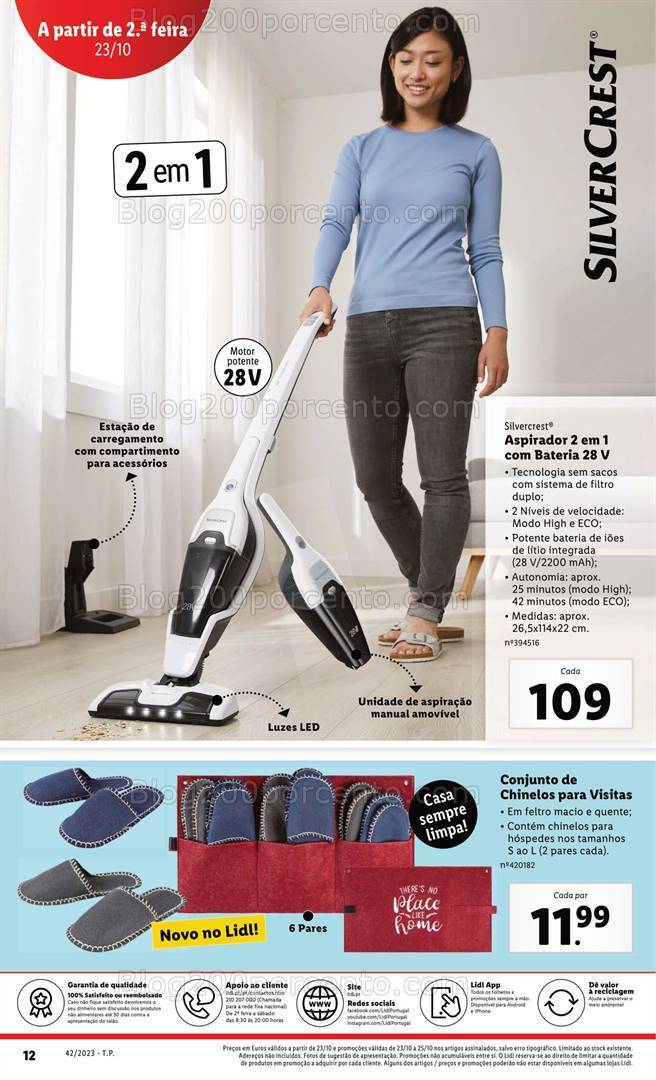 Antevisão Folheto LIDL Bazar Promoções de 19 a 25 outubro