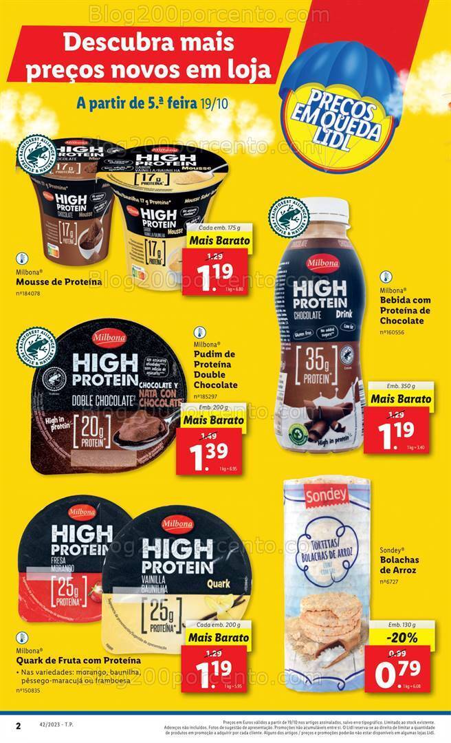 Antevisão Folheto LIDL Promoções de 19 a 25 outubro