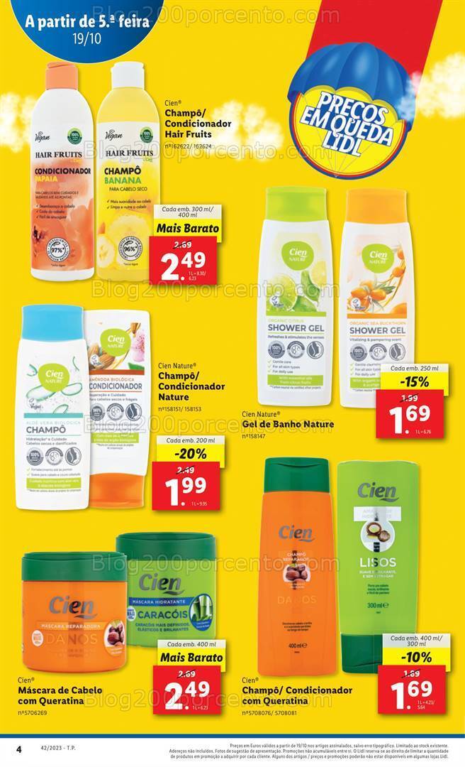 Antevisão Folheto LIDL Promoções de 19 a 25 outubro
