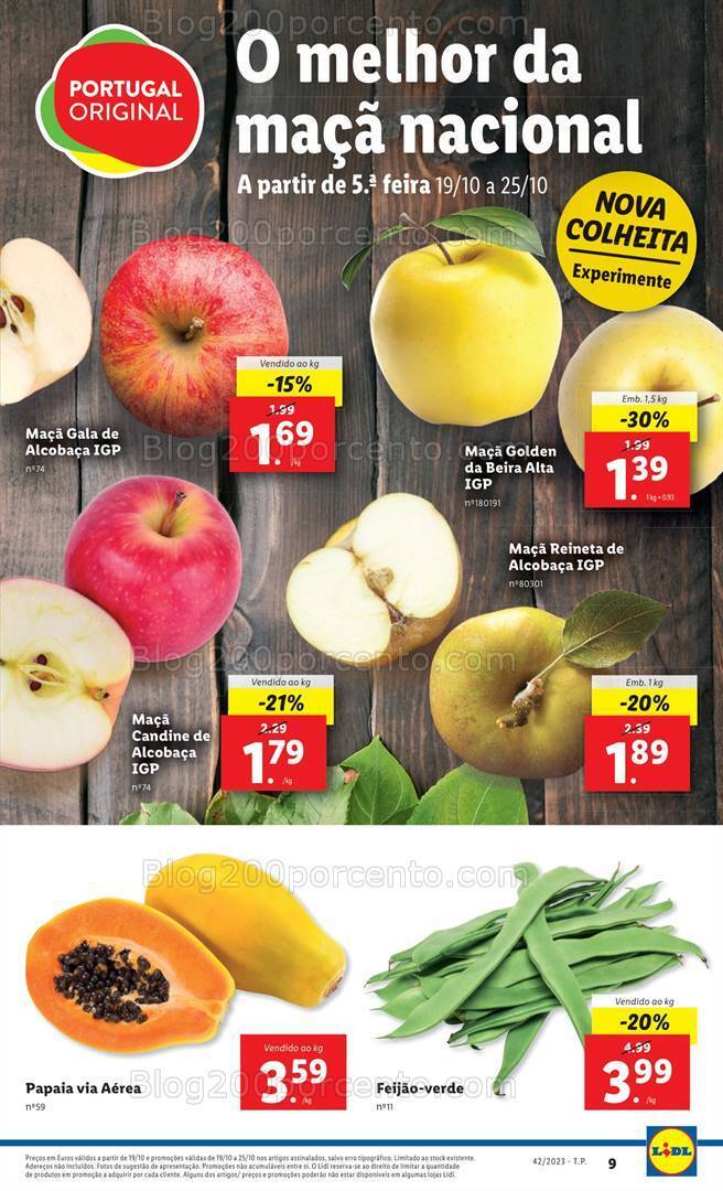 Antevisão Folheto LIDL Promoções de 19 a 25 outubro