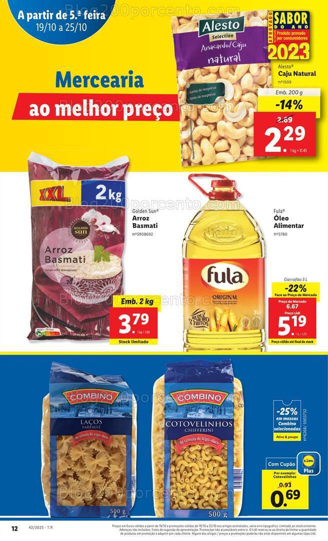 Antevisão Folheto LIDL Promoções de 19 a 25 outubro