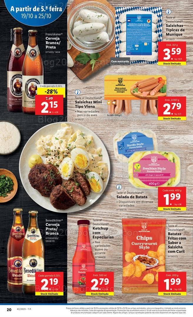 Antevisão Folheto LIDL Sabores do Mundo Promoções de 19 a 25 outubro