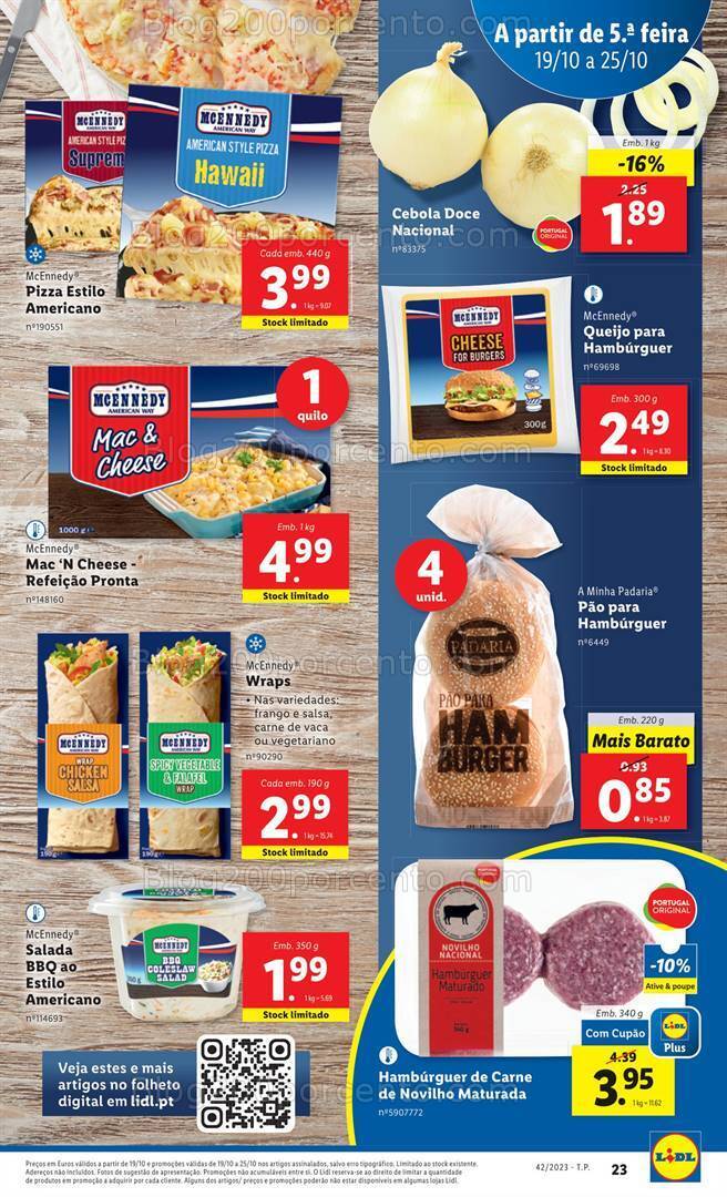 Antevisão Folheto LIDL Sabores do Mundo Promoções de 19 a 25 outubro