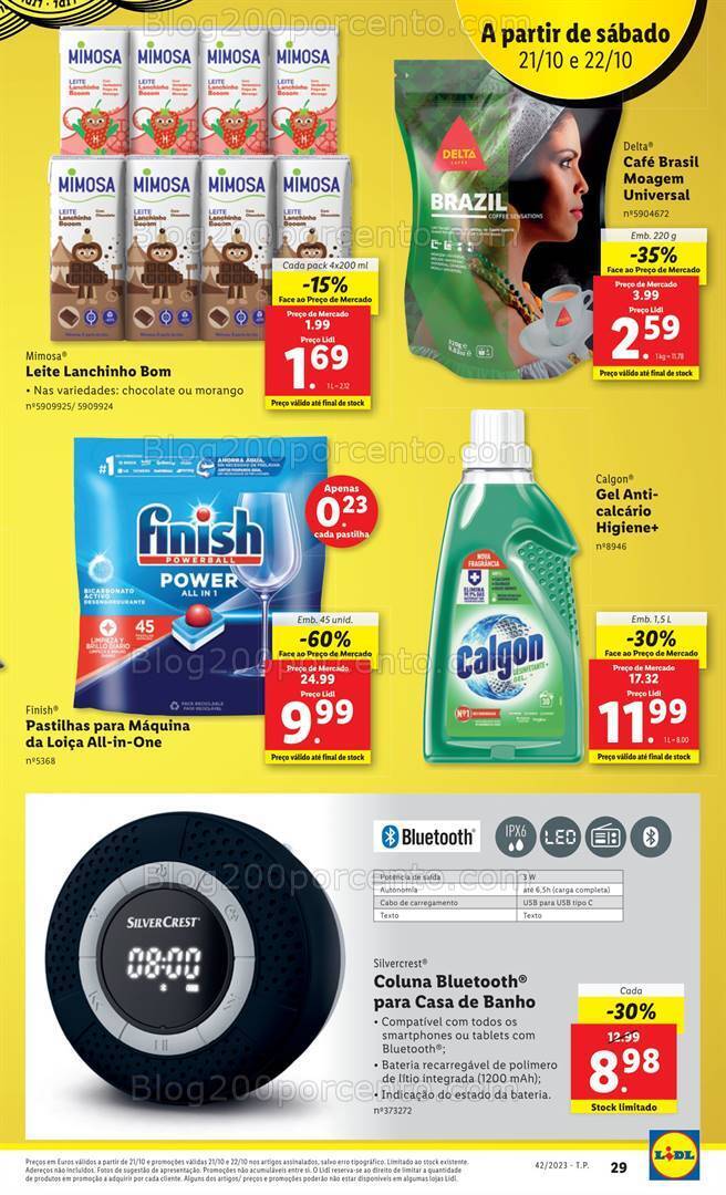 Antevisão Folheto LIDL Promoções de 19 a 25 outubro