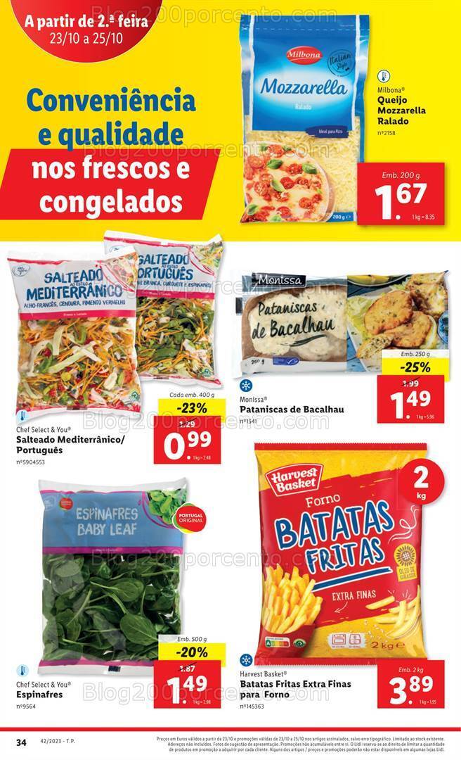 Antevisão Folheto LIDL Promoções de 19 a 25 outubro