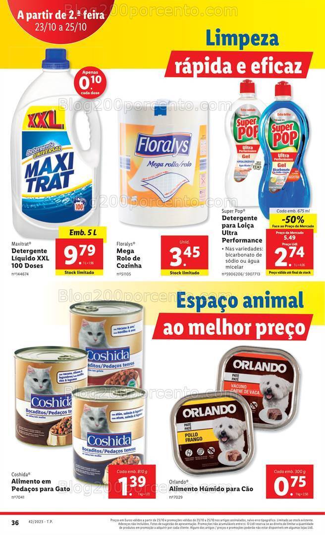 Antevisão Folheto LIDL Promoções de 19 a 25 outubro