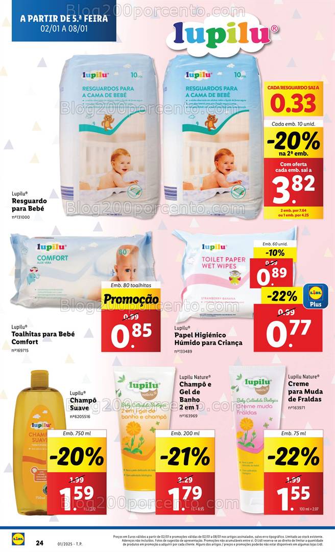 Antevisão Folheto LIDL Promoções de 2 a 8 janeiro