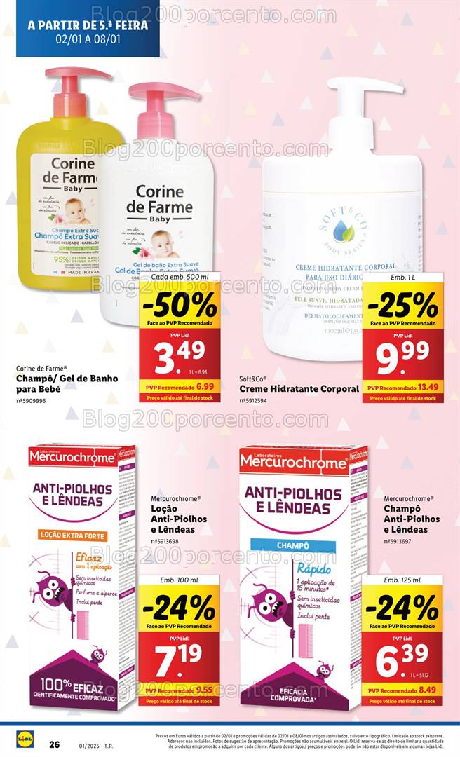 Antevisão Folheto LIDL Promoções de 2 a 8 janeiro