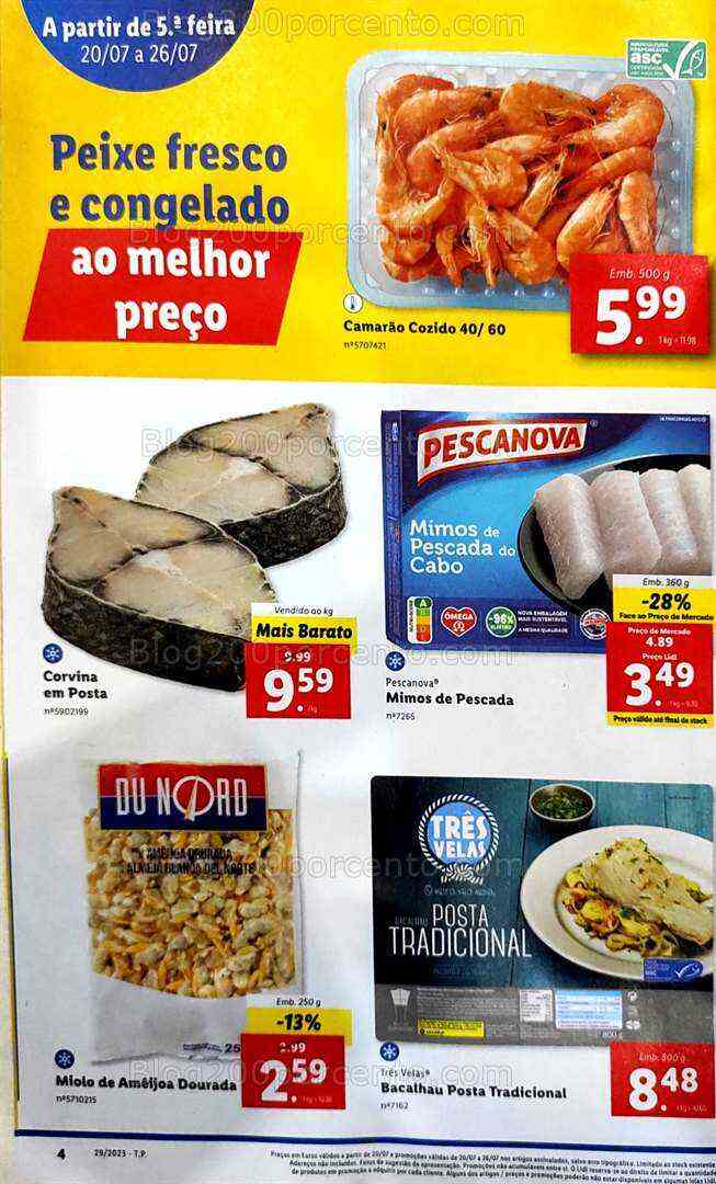 Antevisão Folheto LIDL Promoções de 20 a 26 julho