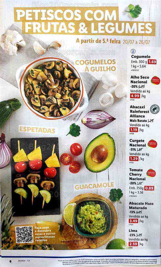 Antevisão Folheto LIDL Promoções de 20 a 26 julho