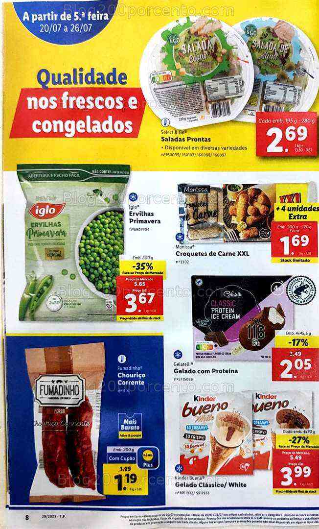 Antevisão Folheto LIDL Promoções de 20 a 26 julho