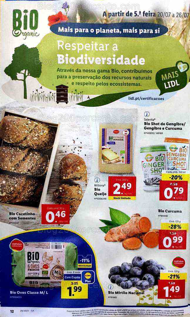 Antevisão Folheto LIDL Promoções de 20 a 26 julho