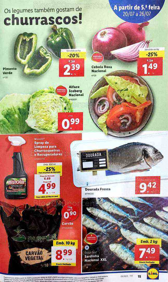Antevisão Folheto LIDL Especial Churrasco Promoções de 20 a 26 julho