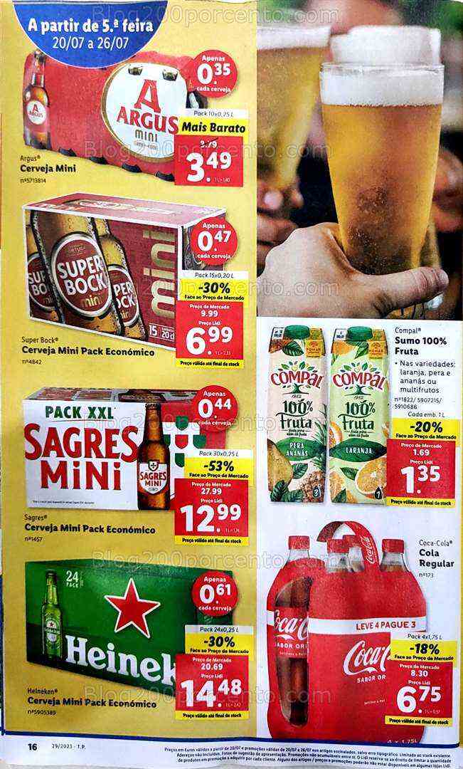 Antevisão Folheto LIDL Promoções de 20 a 26 julho