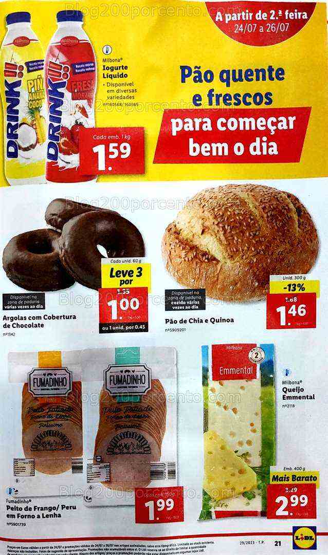 Antevisão Folheto LIDL Promoções de 20 a 26 julho