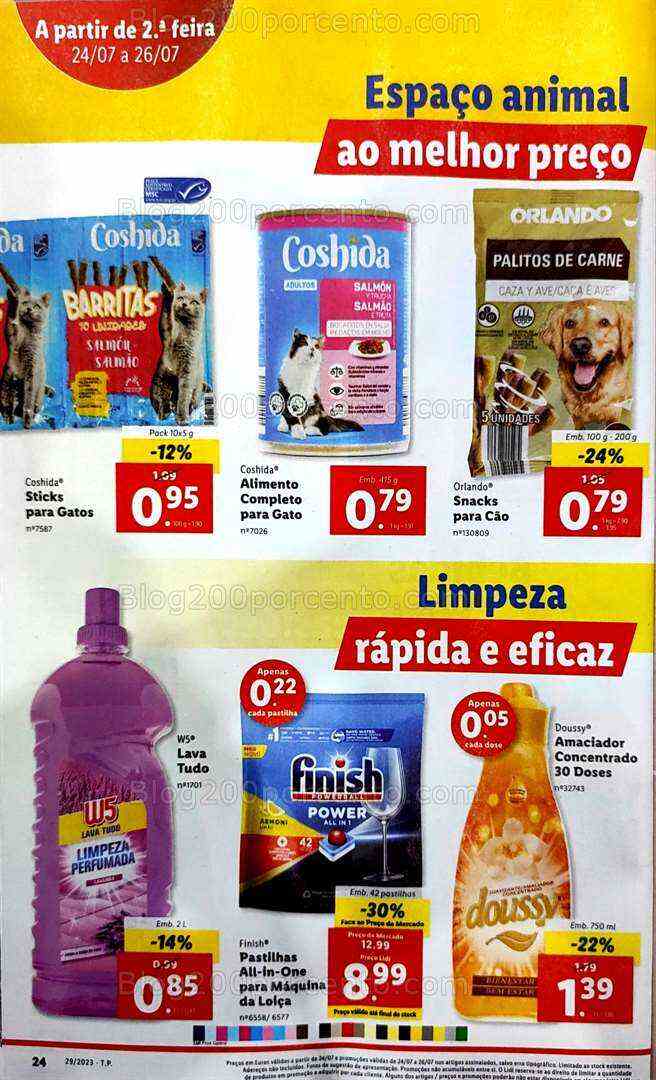 Antevisão Folheto LIDL Promoções de 20 a 26 julho