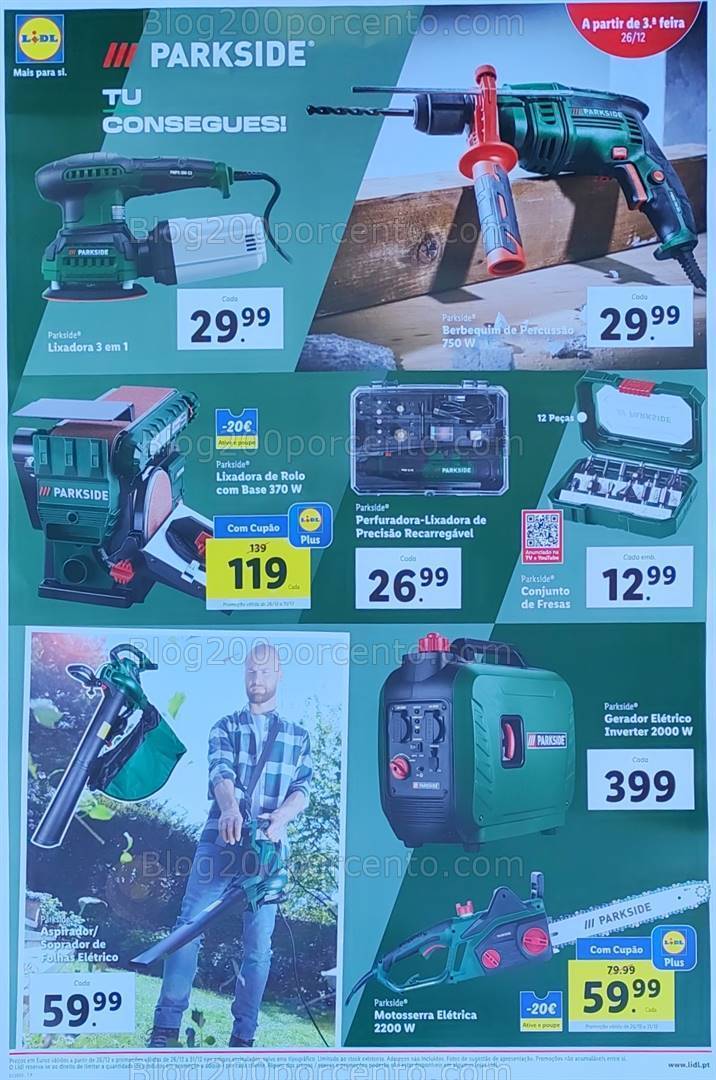 Antevisão Folheto LIDL Bazar Promoções a partir de 26 dezembro