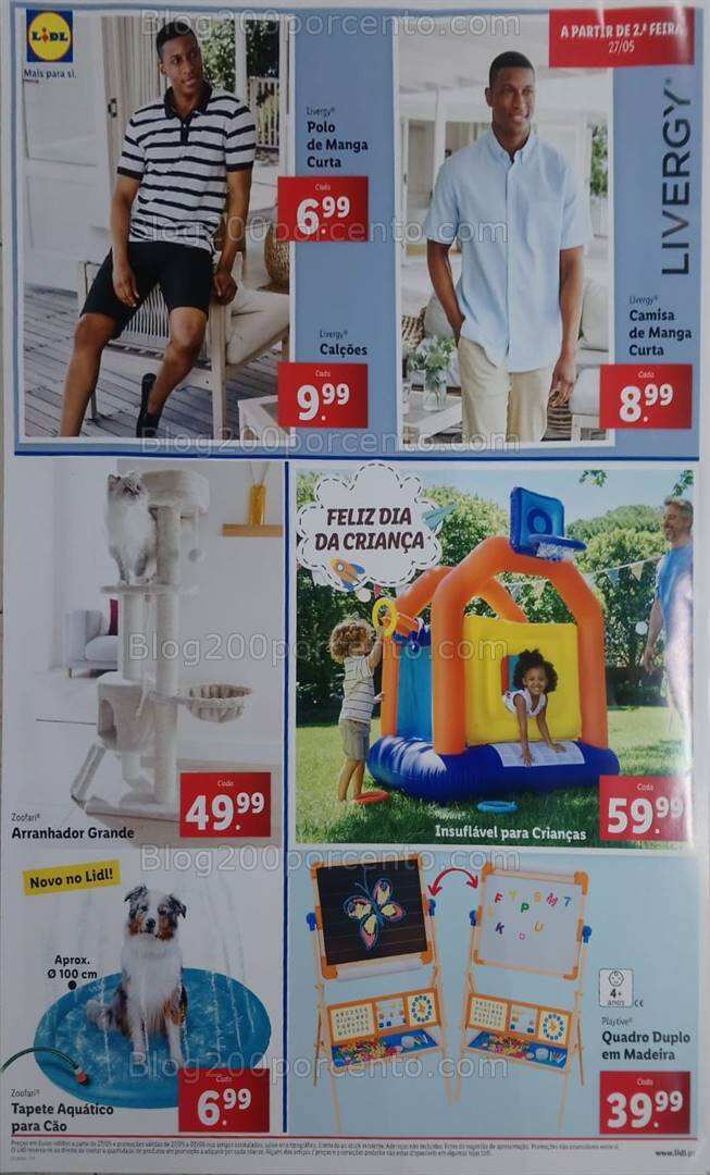 Antevisão Folheto LIDL Bazar Promoções a partir de 27 maio