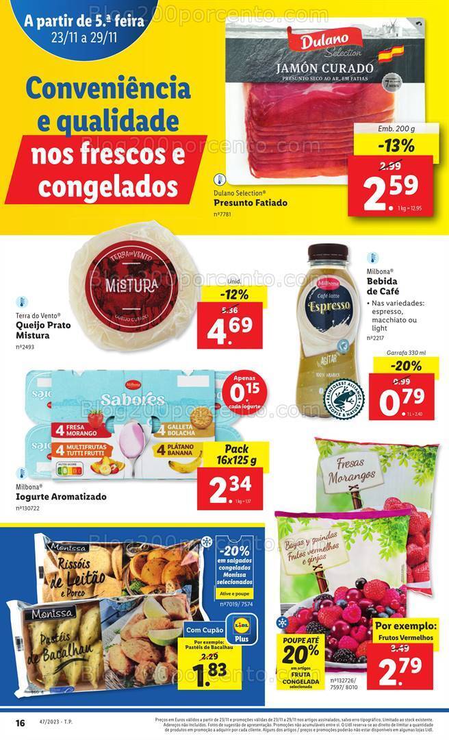 Antevisão Folheto LIDL Promoções de 23 a 29 novembro