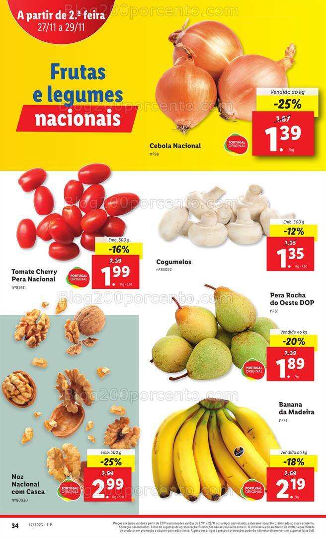 Antevisão Folheto LIDL Promoções de 23 a 29 novembro