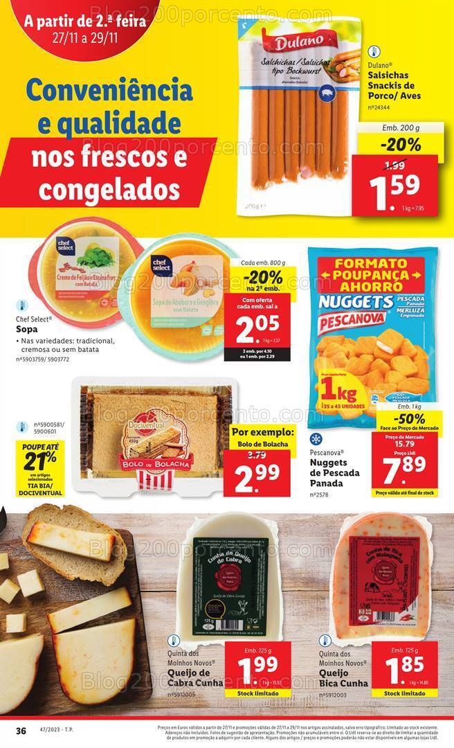 Antevisão Folheto LIDL Promoções de 23 a 29 novembro