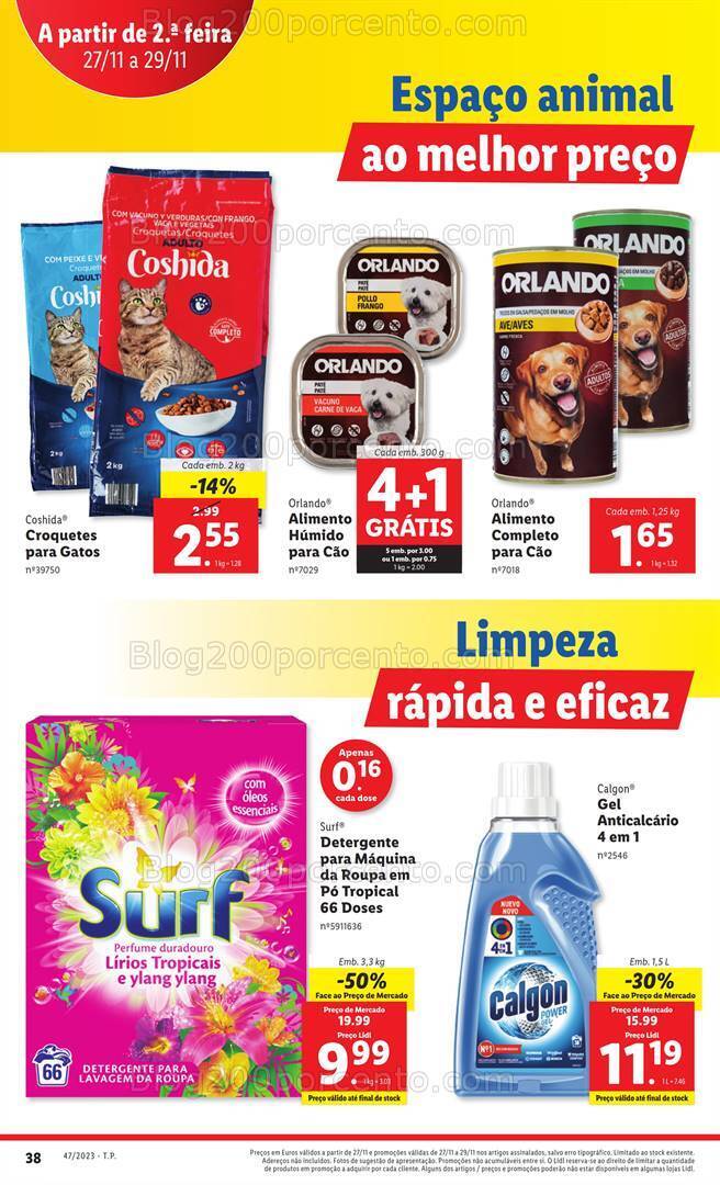 Antevisão Folheto LIDL Promoções de 23 a 29 novembro