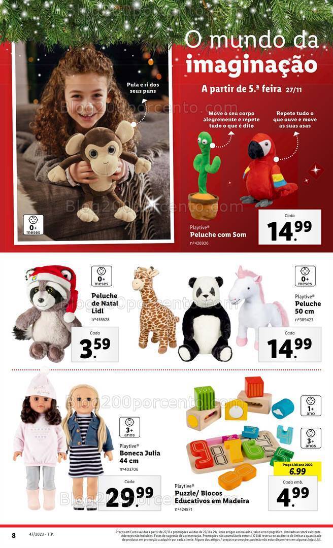 Antevisão Folheto LIDL Bazar Promoções de 23 a 29 novembro