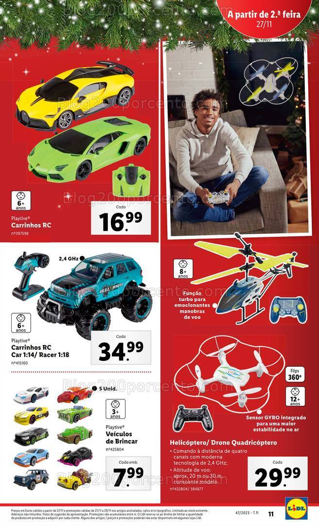 Antevisão Folheto LIDL Bazar Promoções de 23 a 29 novembro