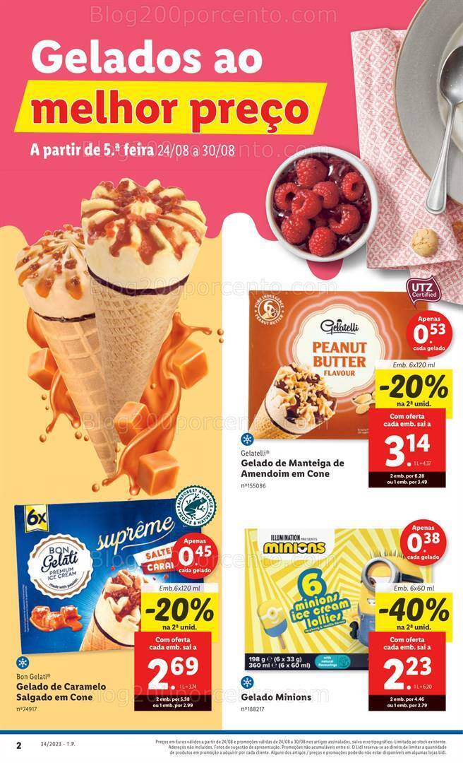Antevisão Folheto LIDL Promoções de 24 a 30 agosto