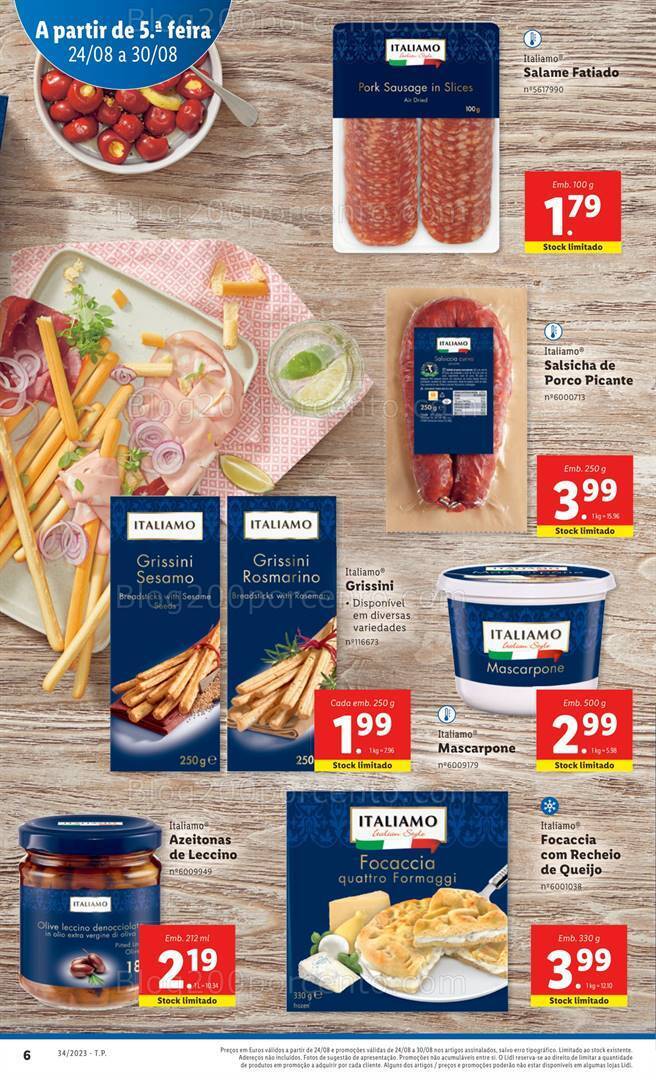 Antevisão Folheto LIDL Sabores do Mundo Promoções de 24 a 30 agosto