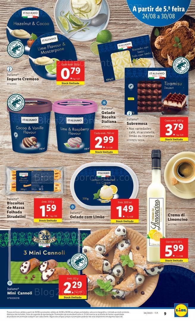 Antevisão Folheto LIDL Sabores do Mundo Promoções de 24 a 30 agosto