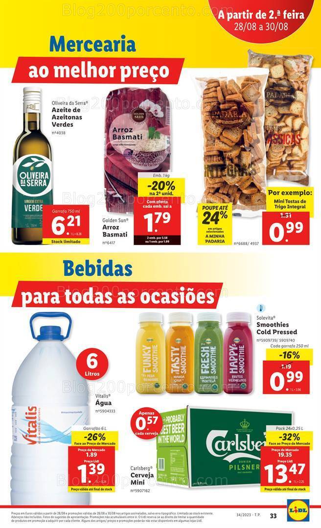 Antevisão Folheto LIDL Promoções de 24 a 30 agosto