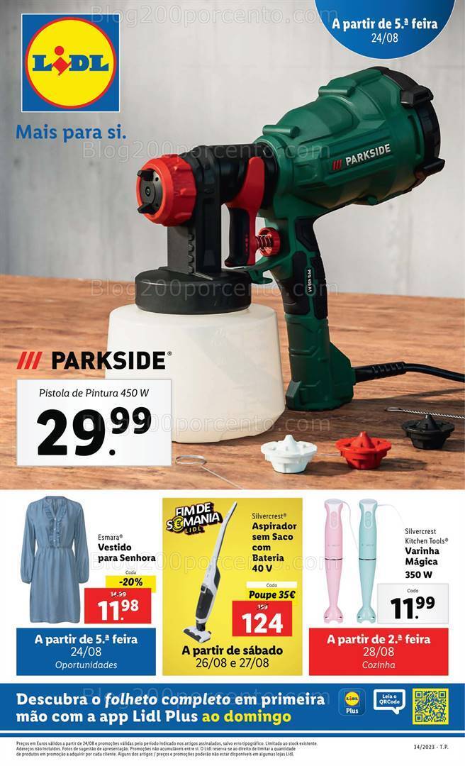 Antevisão Folheto LIDL Promoções de 24 a 30 agosto