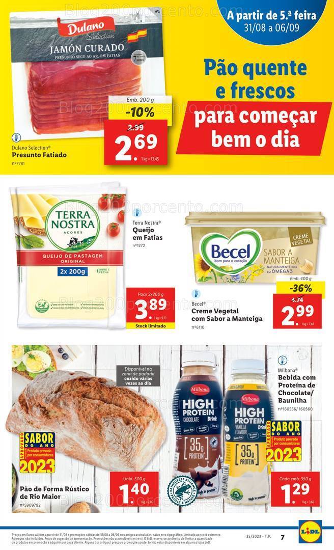 Antevisão Folheto LIDL Promoções de 31 agosto a 6 setembro