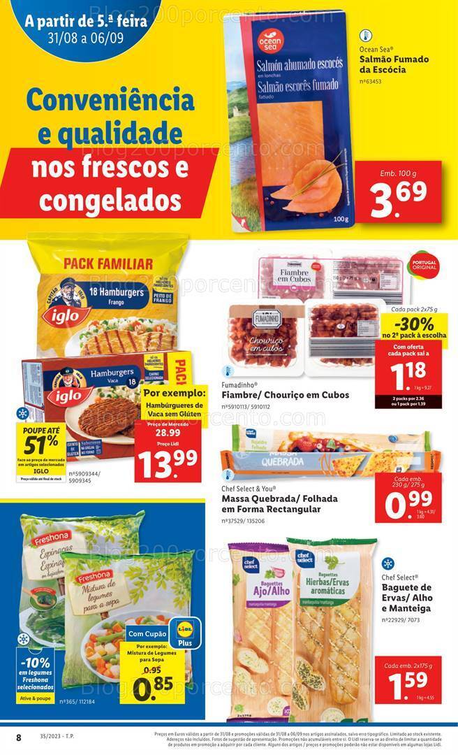 Antevisão Folheto LIDL Promoções de 31 agosto a 6 setembro