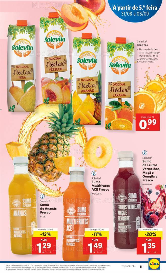 Antevisão Folheto LIDL Promoções de 31 agosto a 6 setembro