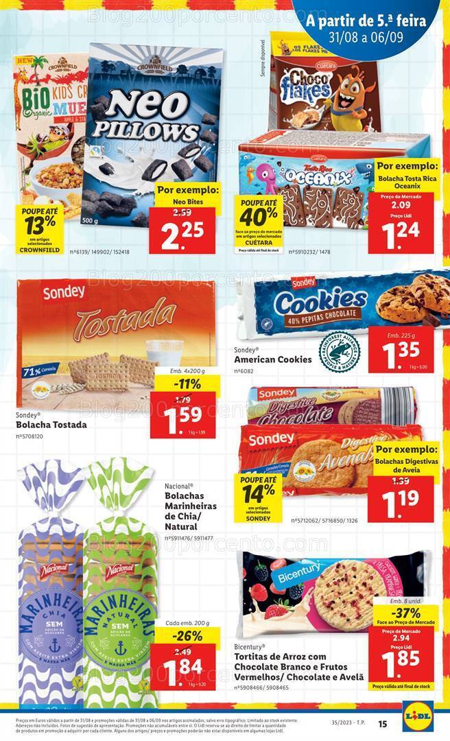 Antevisão Folheto LIDL Promoções de 31 agosto a 6 setembro
