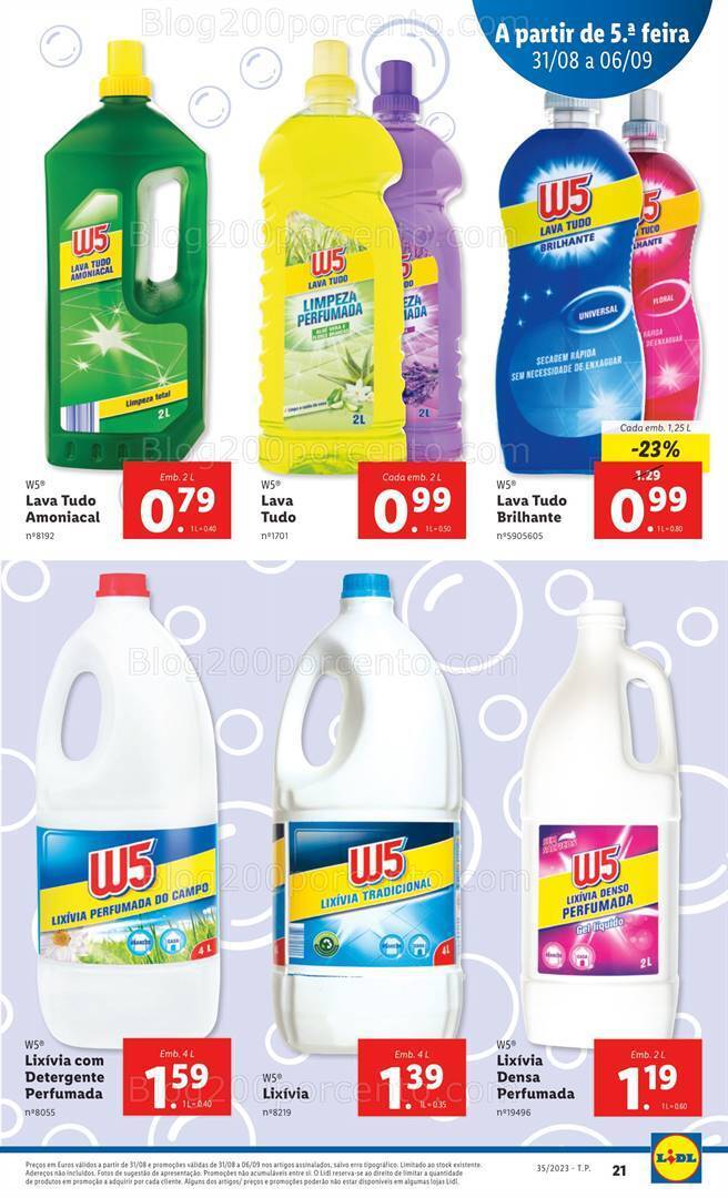 Antevisão Folheto LIDL Promoções de 31 agosto a 6 setembro