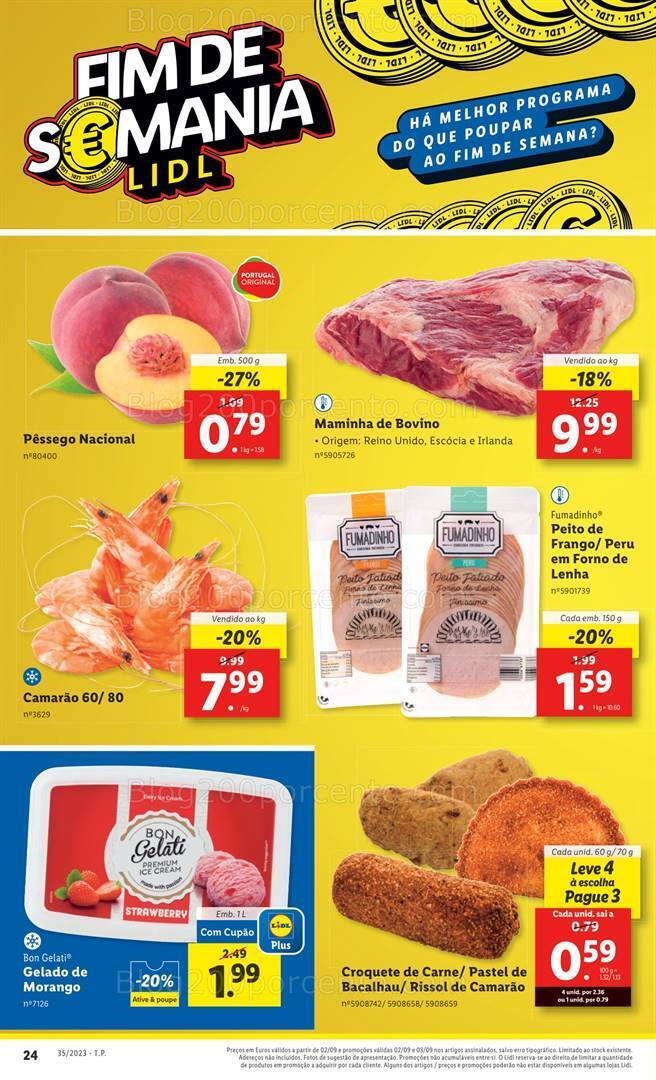 Antevisão Folheto LIDL Promoções de 31 agosto a 6 setembro