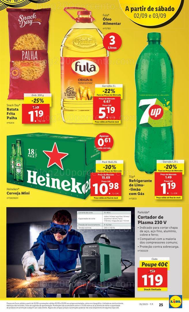 Antevisão Folheto LIDL Promoções de 31 agosto a 6 setembro