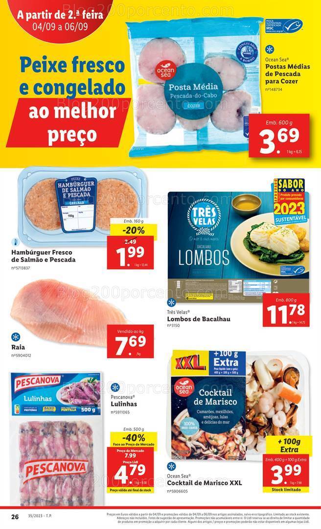 Antevisão Folheto LIDL Promoções de 31 agosto a 6 setembro