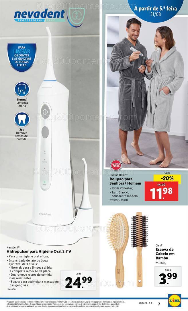 Antevisão Folheto LIDL Bazar Promoções a partir de 31 agosto