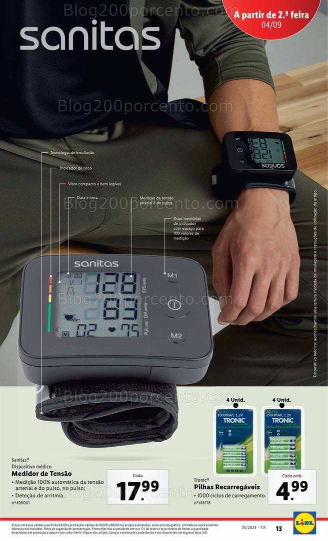 Antevisão Folheto LIDL Bazar Promoções a partir de 4 setembro