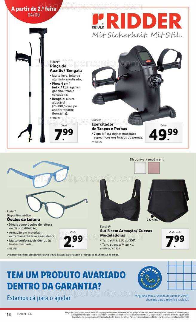 Antevisão Folheto LIDL Bazar Promoções a partir de 4 setembro