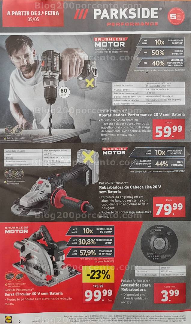 Antevisão Folheto LIDL Bazar Promoções de 5 a 11 maio all