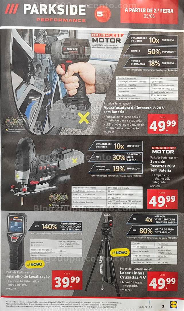 Antevisão Folheto LIDL Bazar Promoções de 5 a 11 maio all