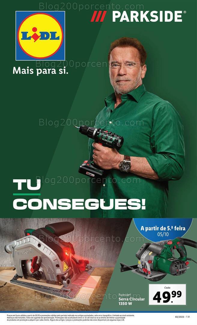 Antevisão Folheto LIDL Bazar Promoções a partir de 5 outubro