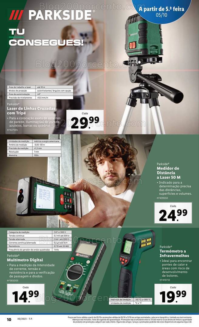 Antevisão Folheto LIDL Bazar Promoções a partir de 5 outubro