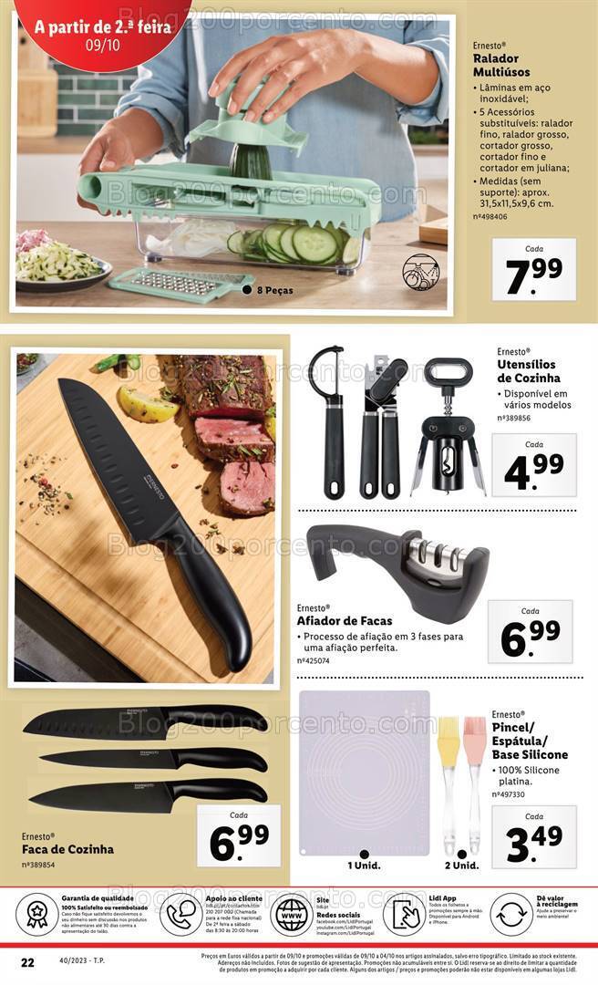 Antevisão Folheto LIDL Bazar Promoções a partir de 9 outubro